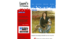 Desktop Screenshot of laurelspetgrooming.com